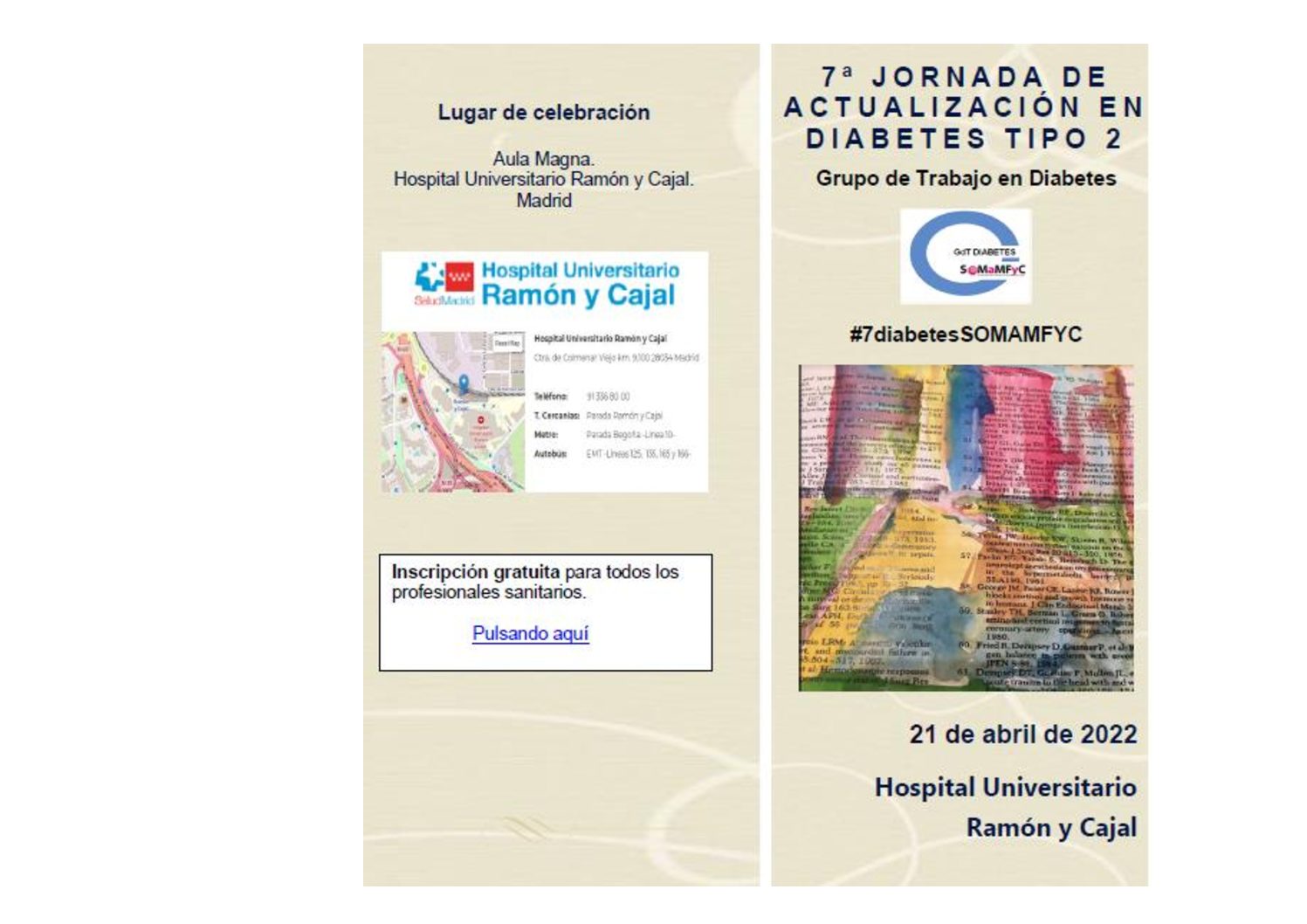 7ª Jornada de Actualización en Diabetes tipo 2