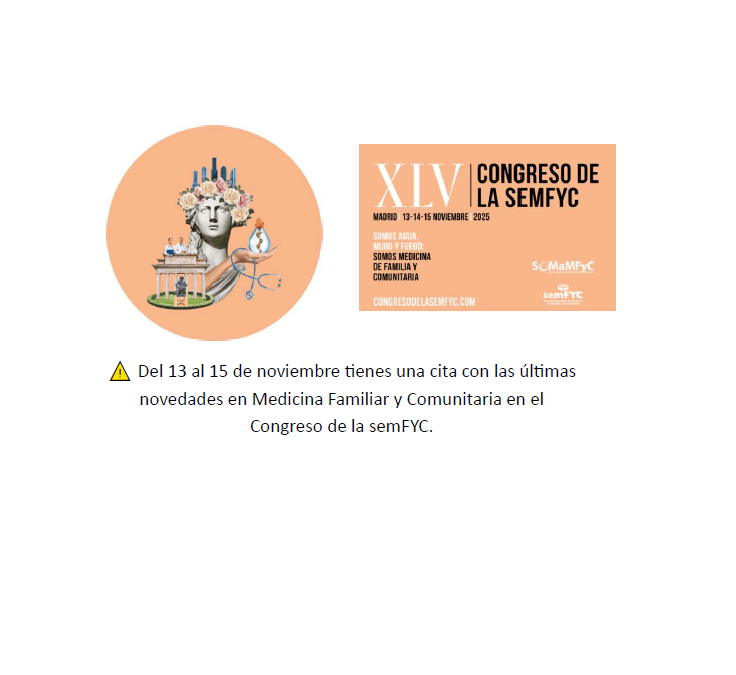 XLV Congreso de la semFYC – 13 a 15 noviembre 2025